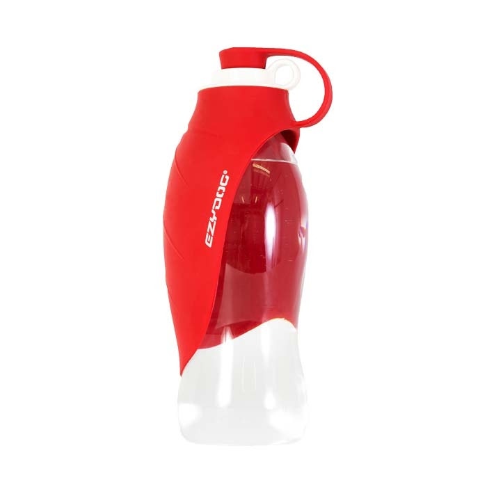 Ezydog Leaf Dog Water Bottle Red 600ml