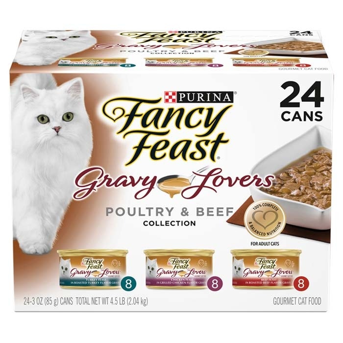 Calories in fancy shop feast gravy lovers