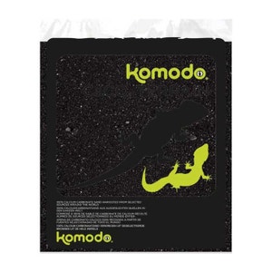 Komodo CaCo Reptile Sand Blend Black 4kg