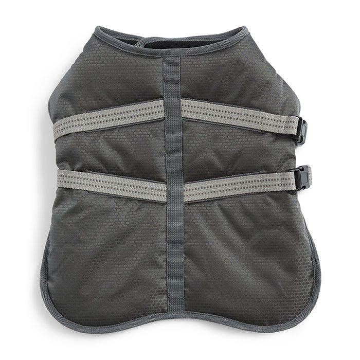Grey on sale dog coat