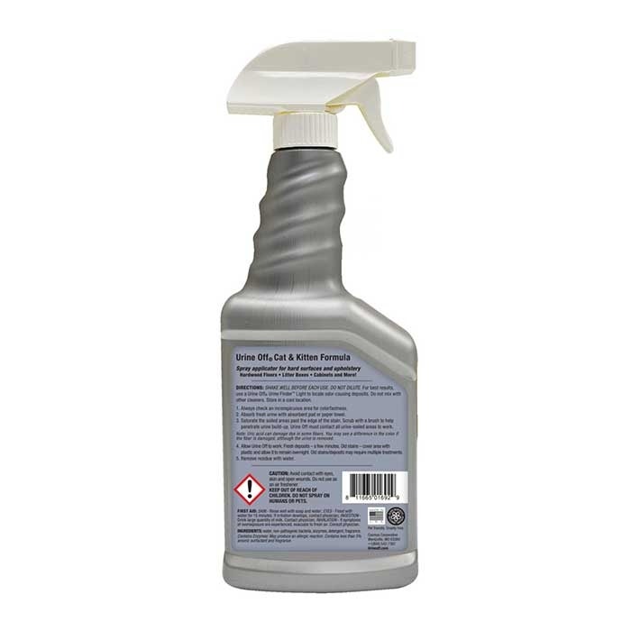 Urine Off Cat Kitten Odour Stain Remover Formula 500ml Petbarn