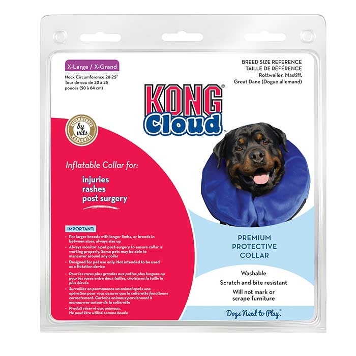 Kongs Recovery Cloud Dog Collar XLarge Petbarn