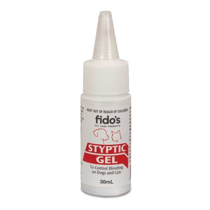 Fido s Cat Dog Styptic Gel 30ml Petbarn