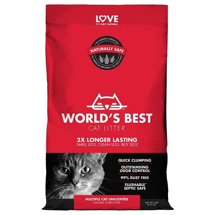 Catlux softwood shop clumping litter