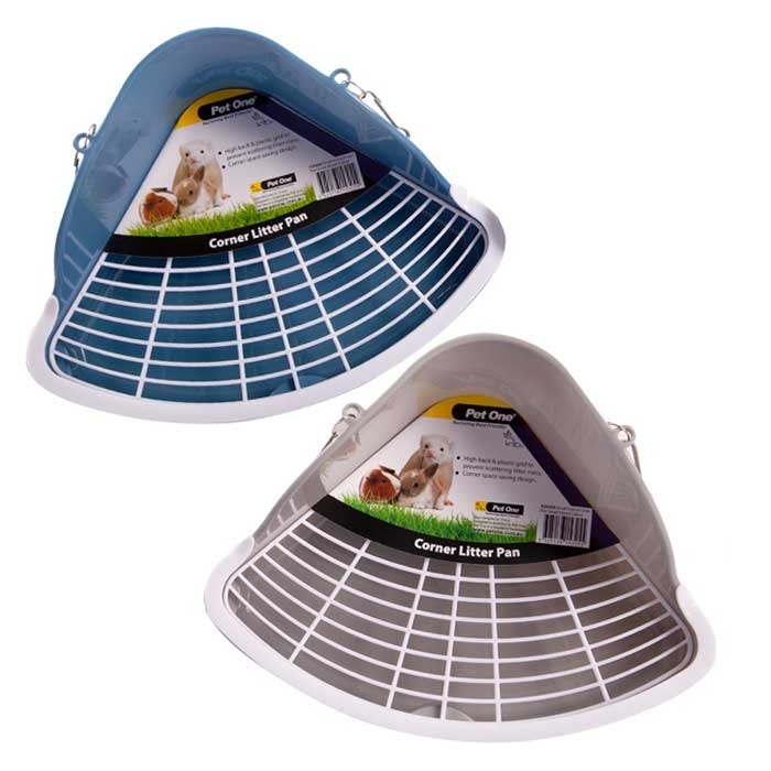 Pet One Mixed Colours Small Pet Litter Pan Small Petbarn
