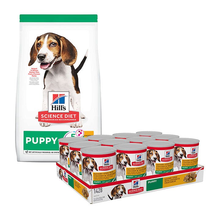 Hills puppy medium chicken 12kg 2025