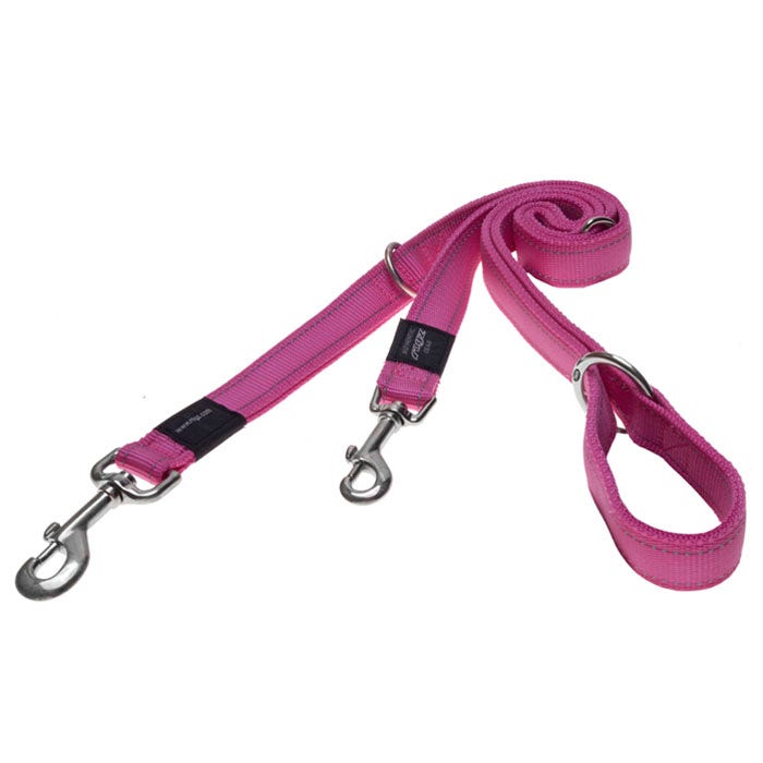 Rogz Multi Dog Lead Pink