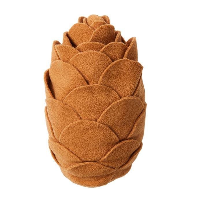 All Day Snuffle Pinecone Dog Toy Brown Petbarn