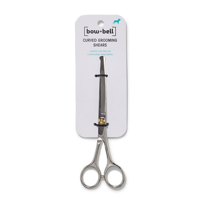 Curved grooming on sale shears for dogs