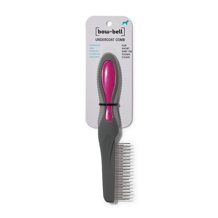 Bow Bell Dog Undercoat Comb Assorted Petbarn