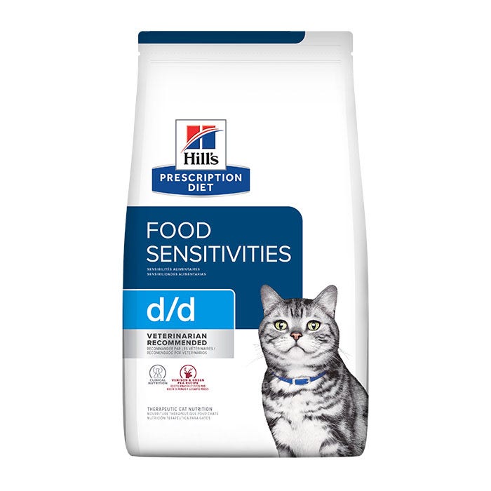 Hills Presc Diet D D Skin Food Sen Adult Cat Food 1.6kg Petbarn