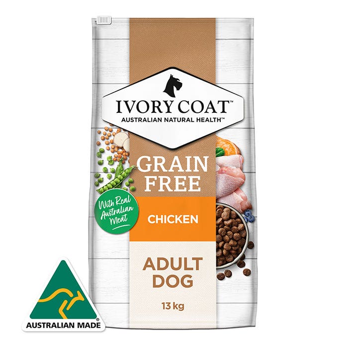 Ivory Coat Grain Free Chk Coco Oil Adult Dog Food Petbarn