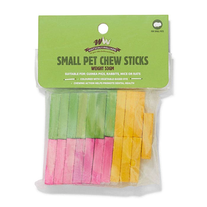 Watson Williams Chew Sticks Small Pet Toy Multi Colour