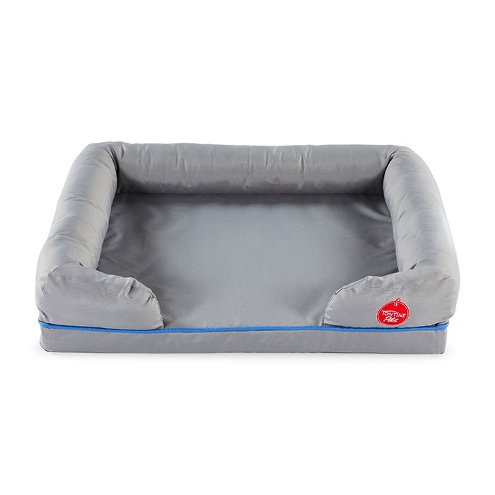 Tontine pets orthopaedic cooling dog shop basket grey