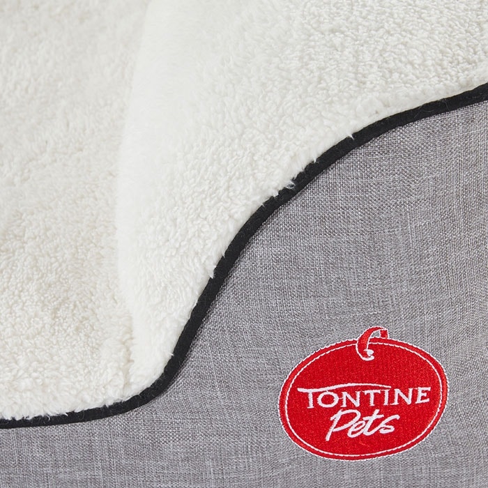 Tontine pets orthopaedic cooling dog hot sale basket grey
