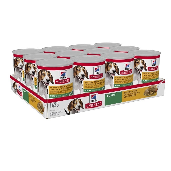 Hill s Science Diet Savory Stew With Chicken Vegetables 12 x
