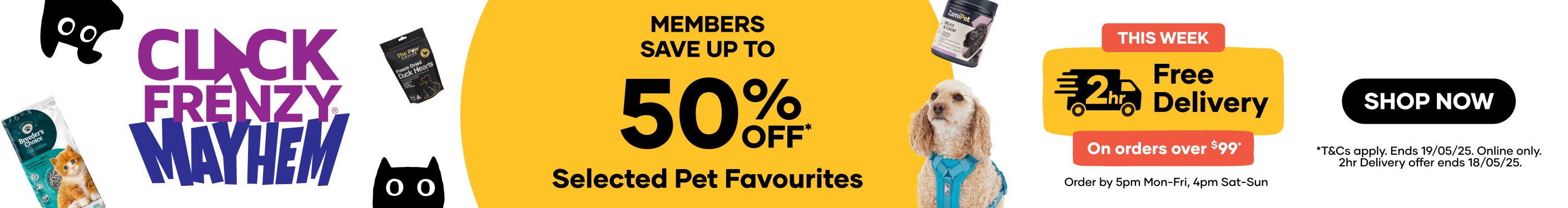 Pet Spectacular Main Homepage Banner