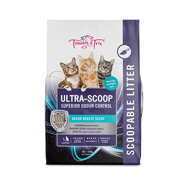 Trouble and trix online ultra scoop cat litter