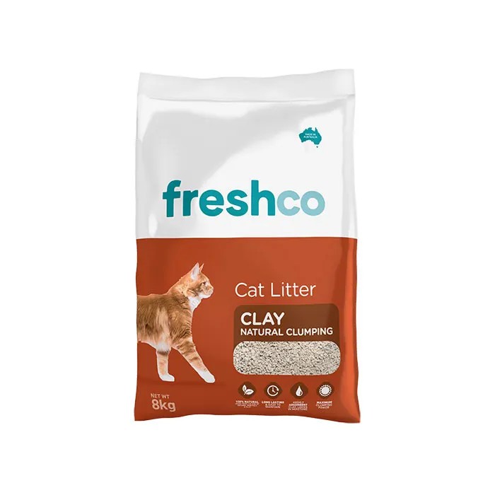 Freshco clay clumping cat litter