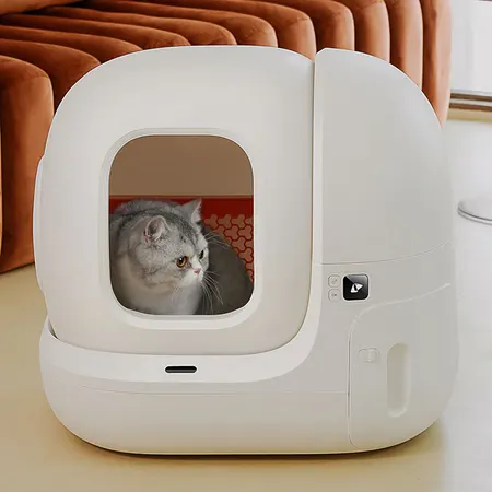self-cleaning cat litter box